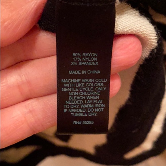 Express Tank Style Sweater Dress Zebra Print - XS - Picture 5 of 5